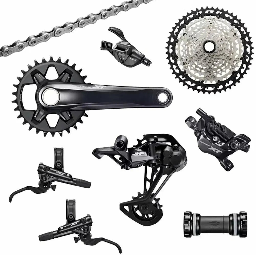Shimano XT Upgrade Kit 12spd Drivetrain 4 Piston Brakes M8120 Imby Bikes
