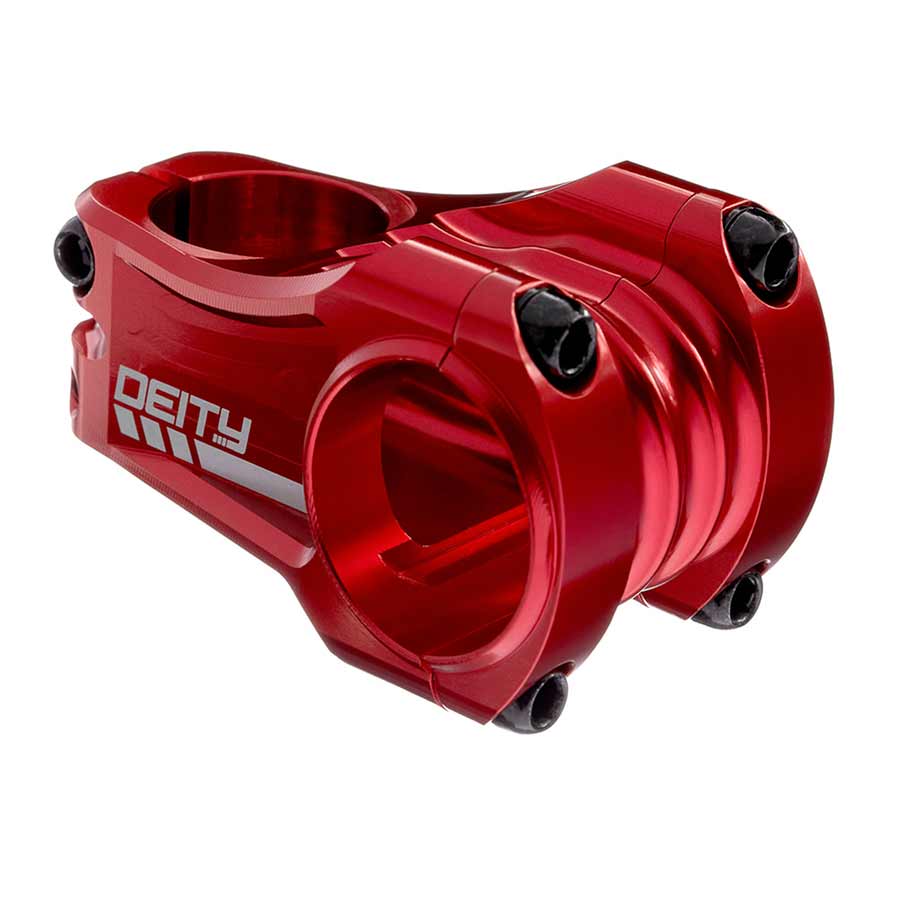 Deity, Copperhead, Stem, Diameter: 35mm, Length: 50mm, Steerer: 1-1/8'', 0°, Red