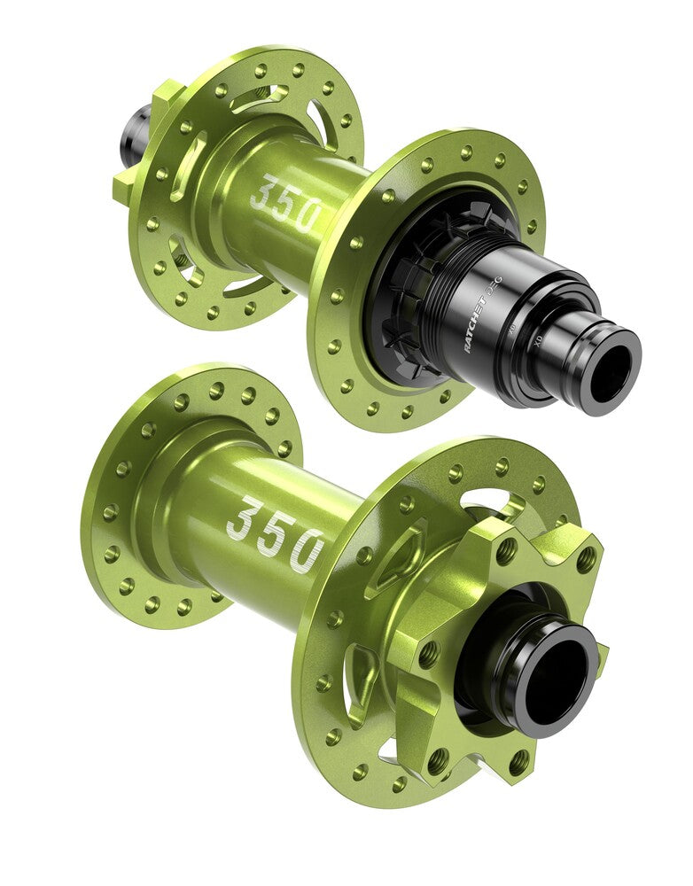 DT Swiss 350DEG Limited Edtion Hubset Classic 6-Bolt Boost XD Green