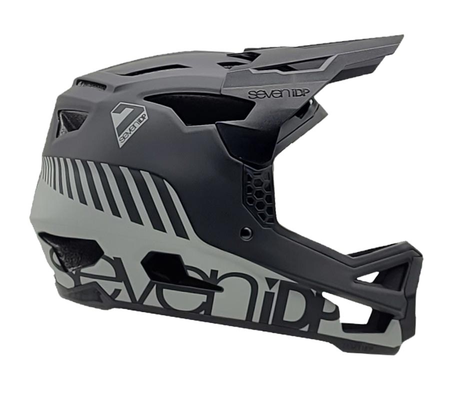 7iDP, Project 23 Fiber Glass, Full Face Helmet, Graphite/Black