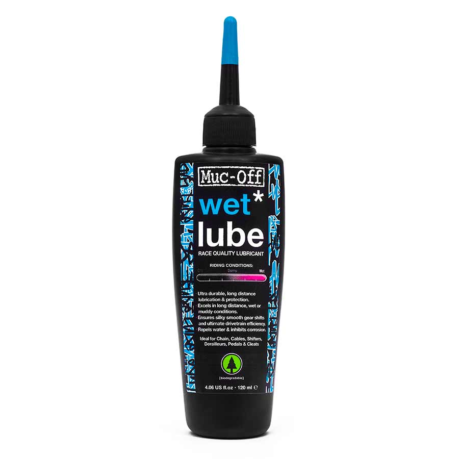 Muc-Off, Wet, Lubricant, 120ml, 967CA (FR/ENG)