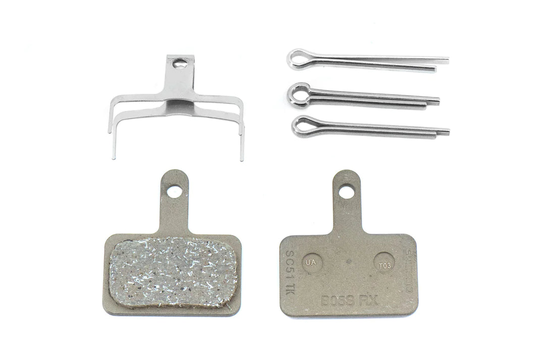 Shimano, B05S-RX B-Type, Disc Brake Pads, Shape: Shimano B-Type, Resin, Pair