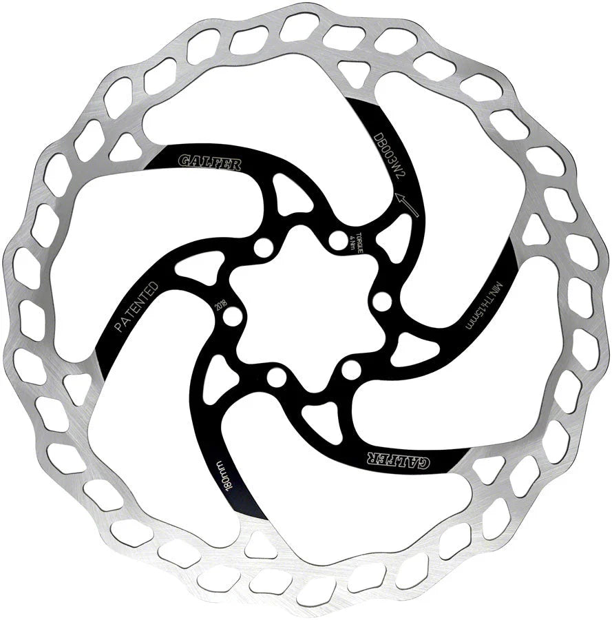 Galfer Brake Rotor 2mm MTB/E-Bike 6-bolt