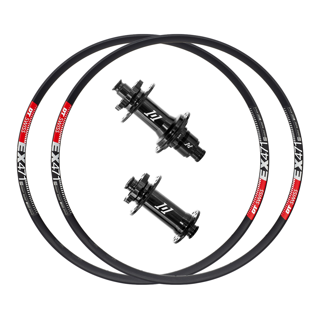 Industry Nine 1/1 + DT Swiss EX 471 Custom Alloy Wheels (Front+Rear)