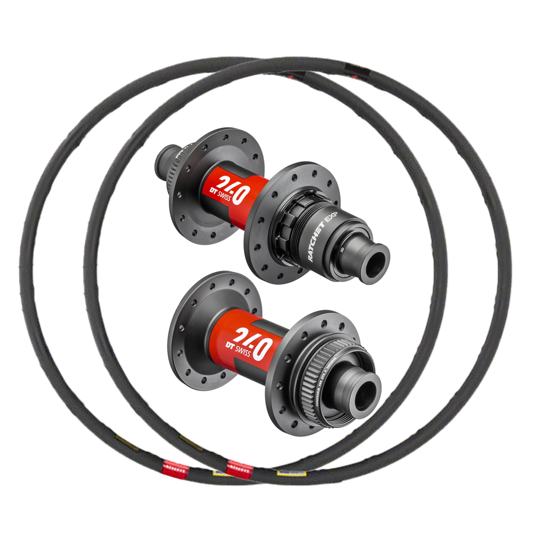 DT Swiss 240 EXP + Reserve 30|GR Custom Alloy Gravel Wheels (Front+Rear)