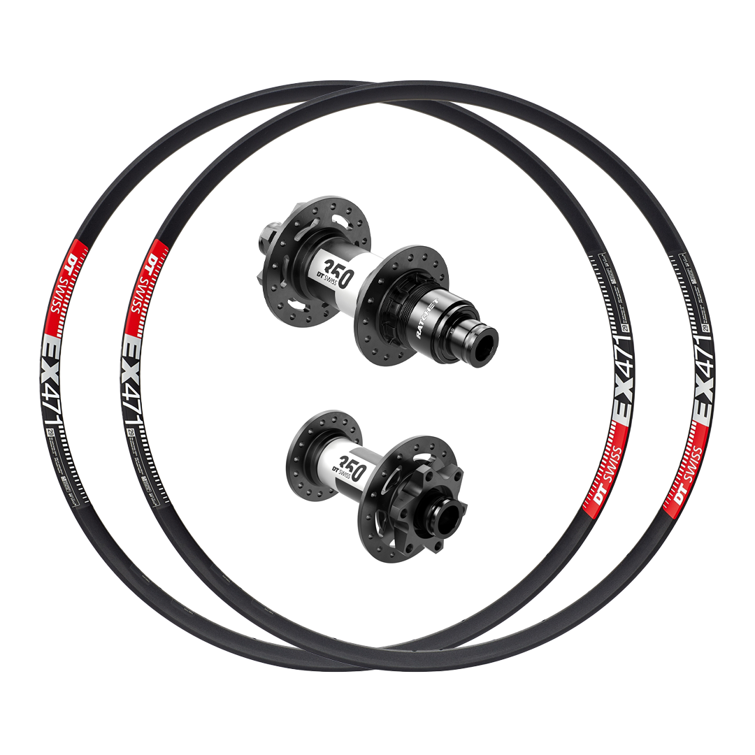 DT Swiss 350 or 350 DEG + DT Swiss EX 471 Custom Alloy Wheels (Front+Rear)