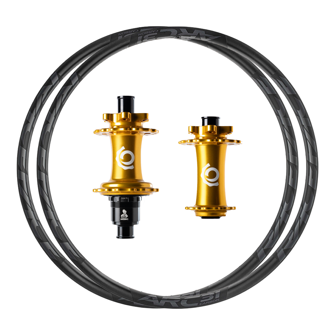 Industry Nine Hydra2 + RaceFace ARC 31 (Carbon) Custom Wheels (Front+Rear) (new)