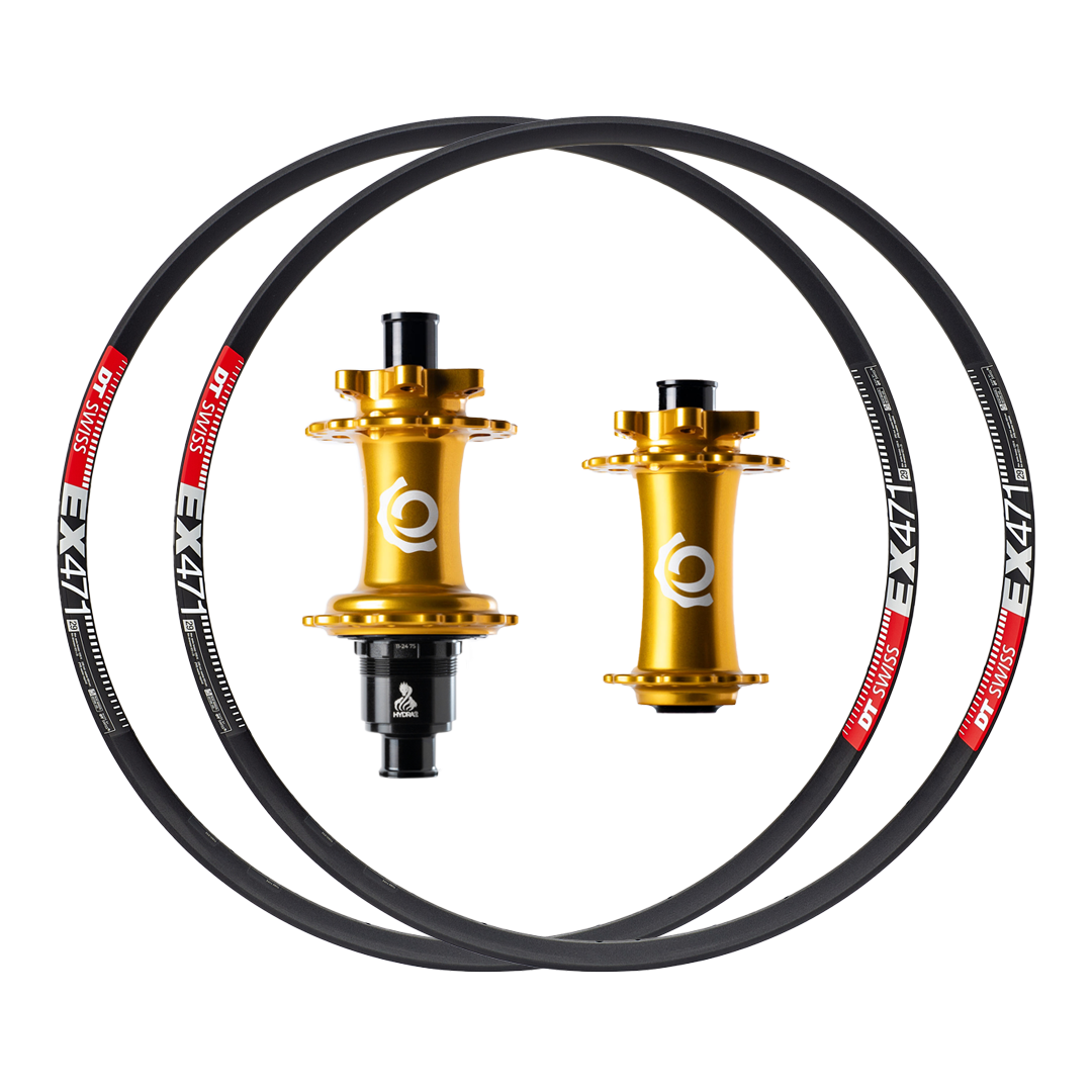 Industry Nine Hydra2 + DT Swiss EX 471 Custom Alloy Wheels (Front+Rear) (new)