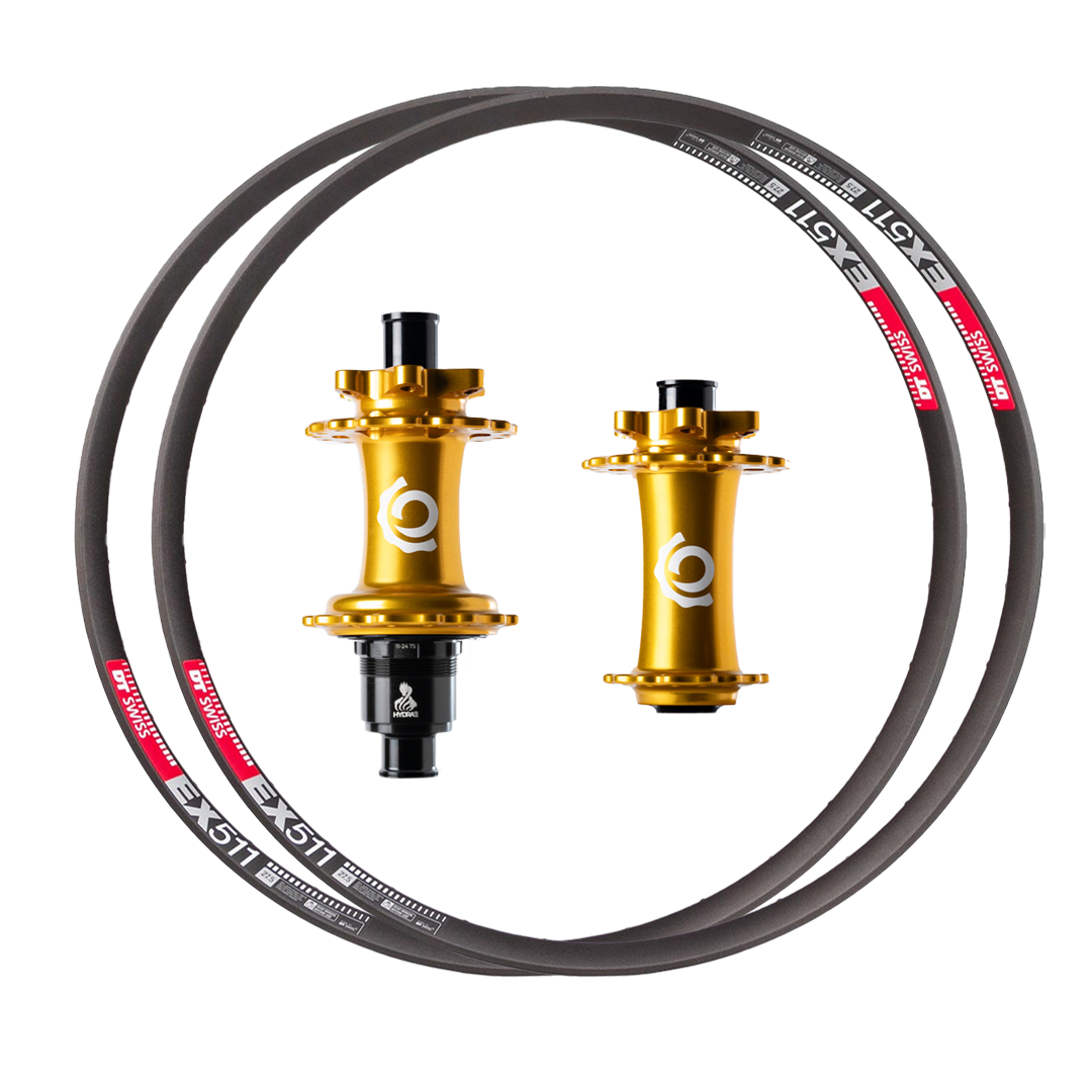 Industry Nine Hydra2 + DT Swiss EX 511 Custom Alloy Wheels (Front+Rear) (new)