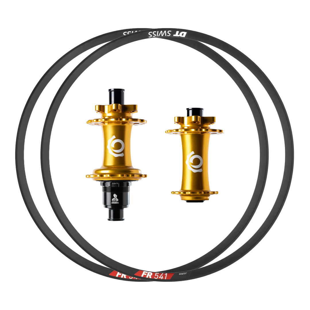 Industry Nine Hydra2 + DT Swiss FR 541 Custom Alloy Wheels (Front+Rear) (new)