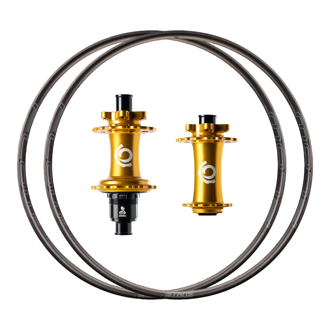 Industry Nine Hydra2 + Stan's No Tubes Flow Ex3 Custom Alloy Wheels (Front+Rear) (new)