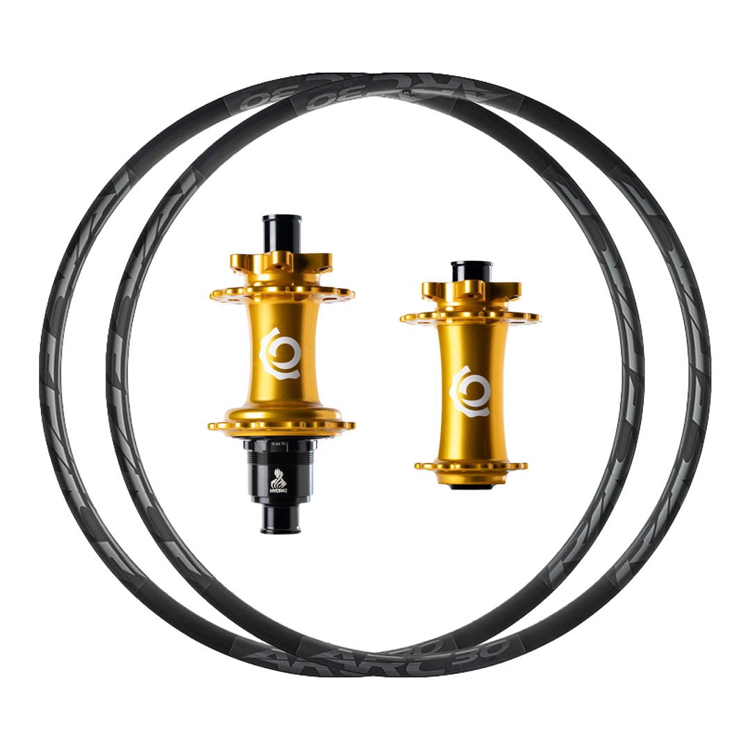 Industry Nine Hydra2 + RaceFace ARC Offset 30 (Alloy) Custom Wheels (Front+Rear) (new)