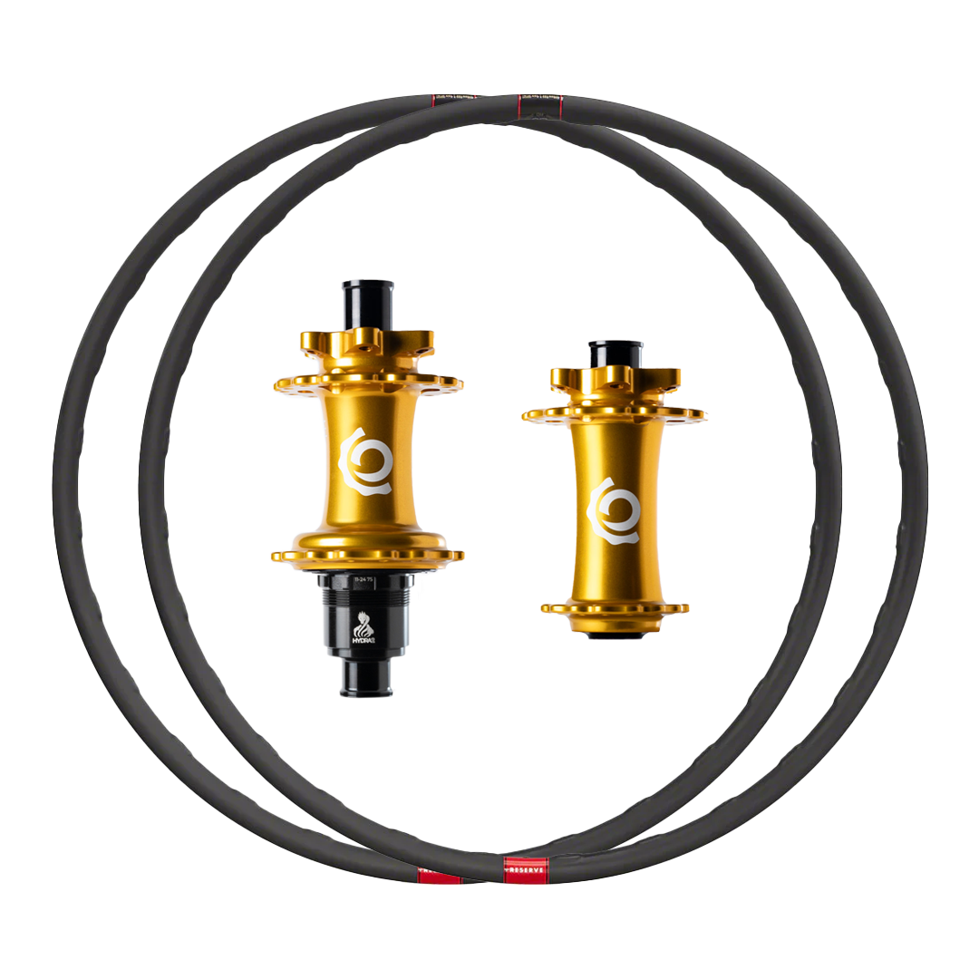 Industry Nine Hydra2 + Reserve 31 DH Custom Carbon Wheels (Front+Rear) (new)