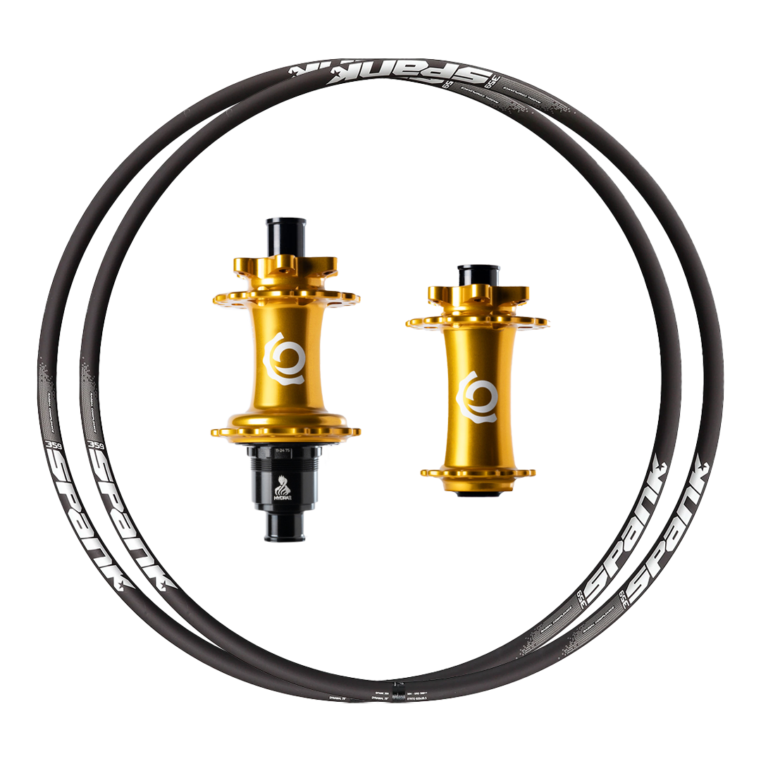 Industry Nine Hydra2 + Spank 369 Custom Alloy Wheels (Front+Rear) (new)