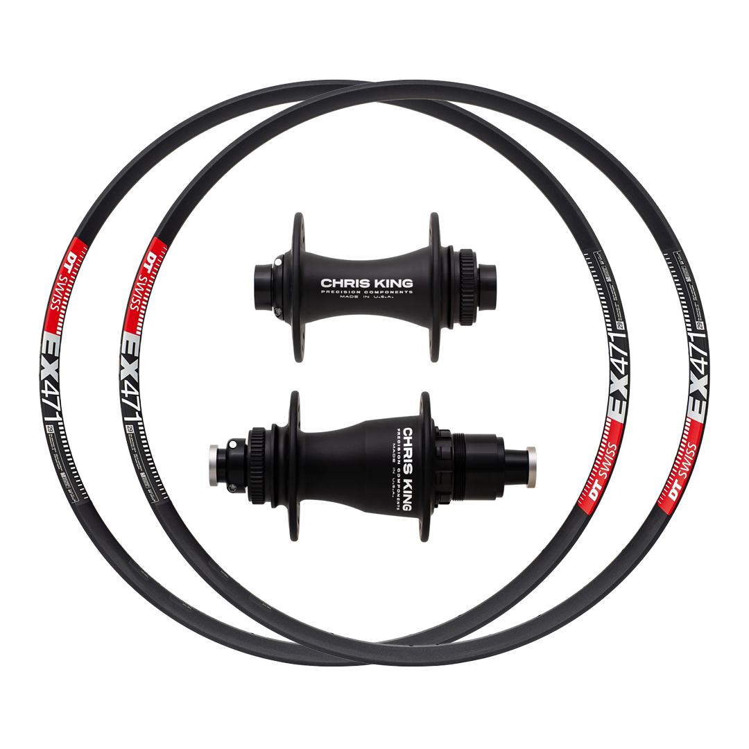 Chris King Hubs + DT Swiss EX 471 Custom Alloy Wheels (Front+Rear)
