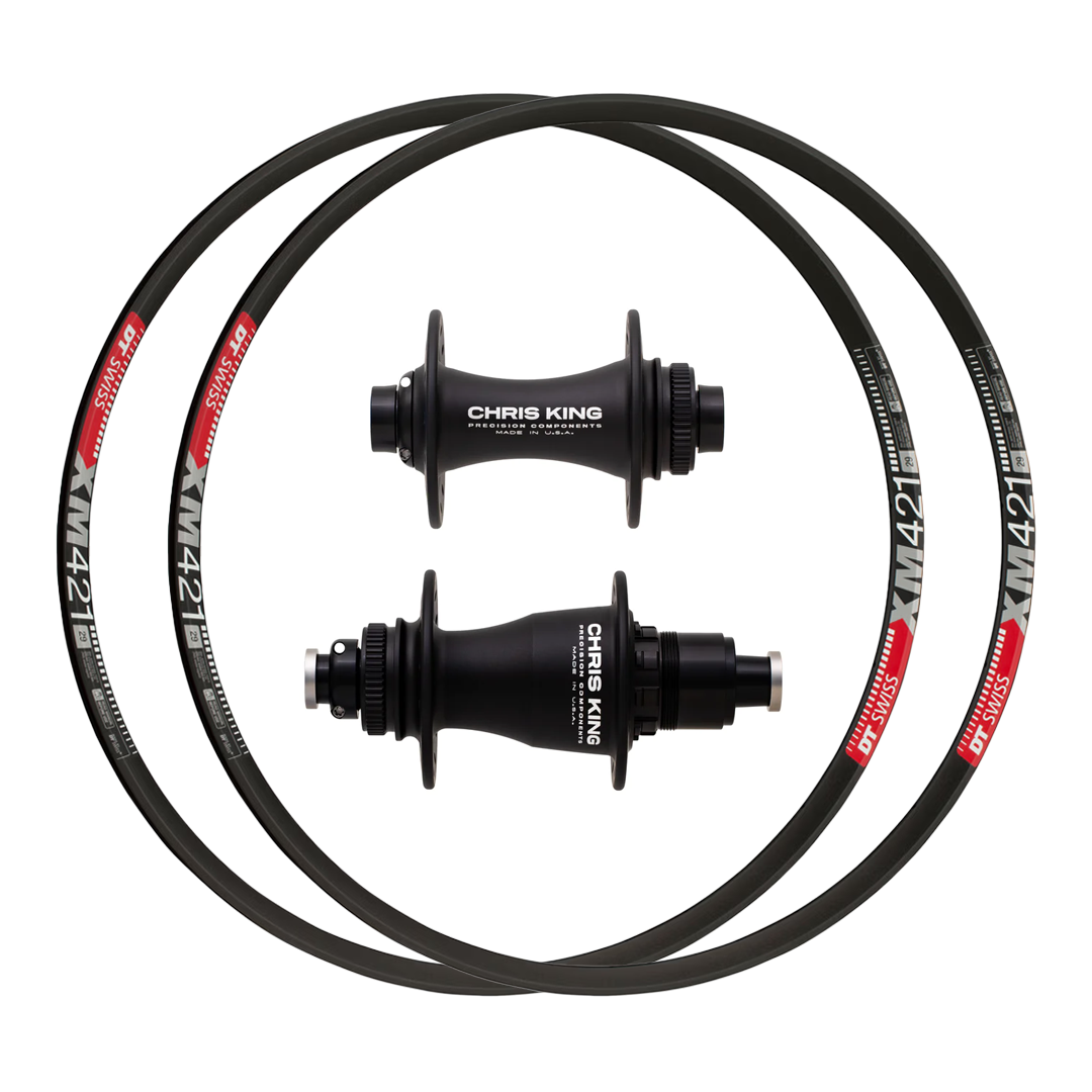 Chris King Hubs + DT Swiss XM 421 Custom Alloy Wheels (Front+Rear)