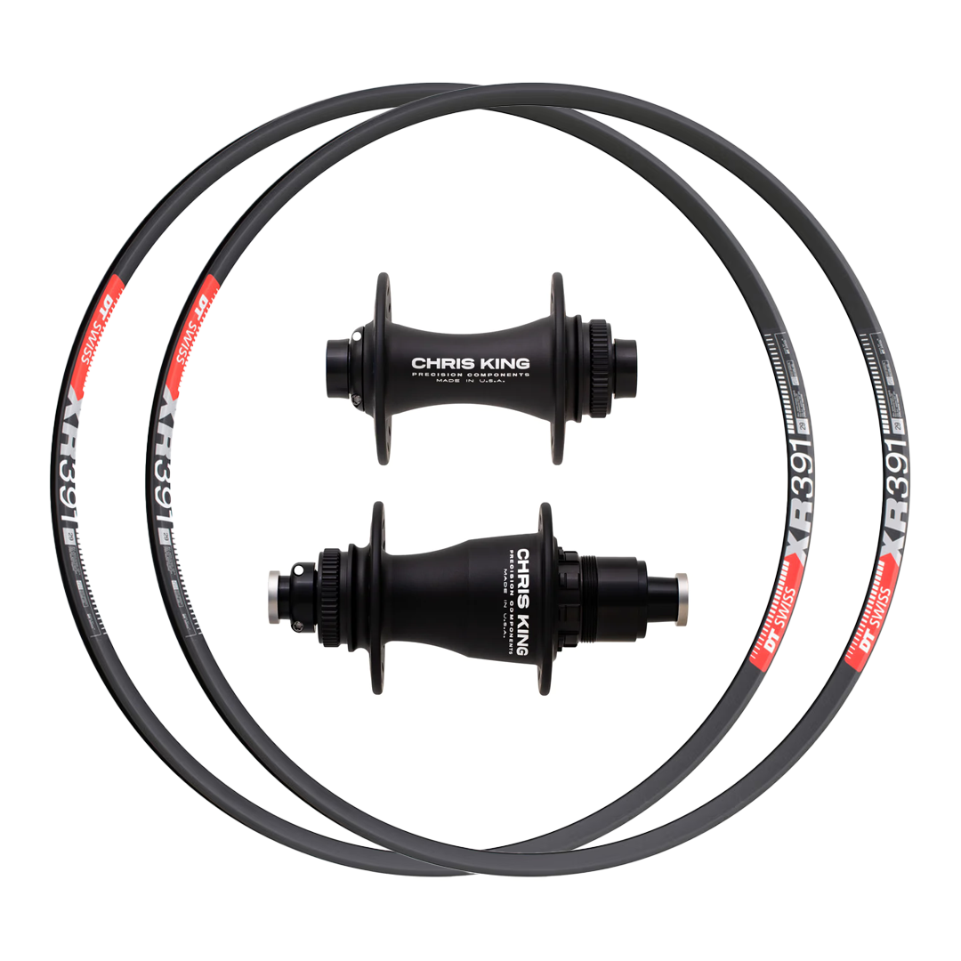 Chris King Hubs + DT Swiss XR 391 Custom Alloy Wheels (Front+Rear)
