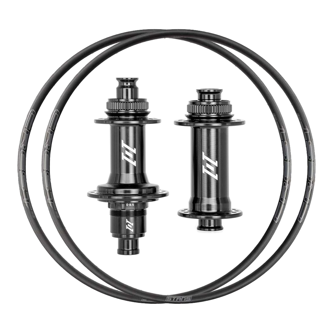 Industry Nine 1/1 + Stan's Crest MK4 Custom Alloy Gravel Wheels (Front+Rear)