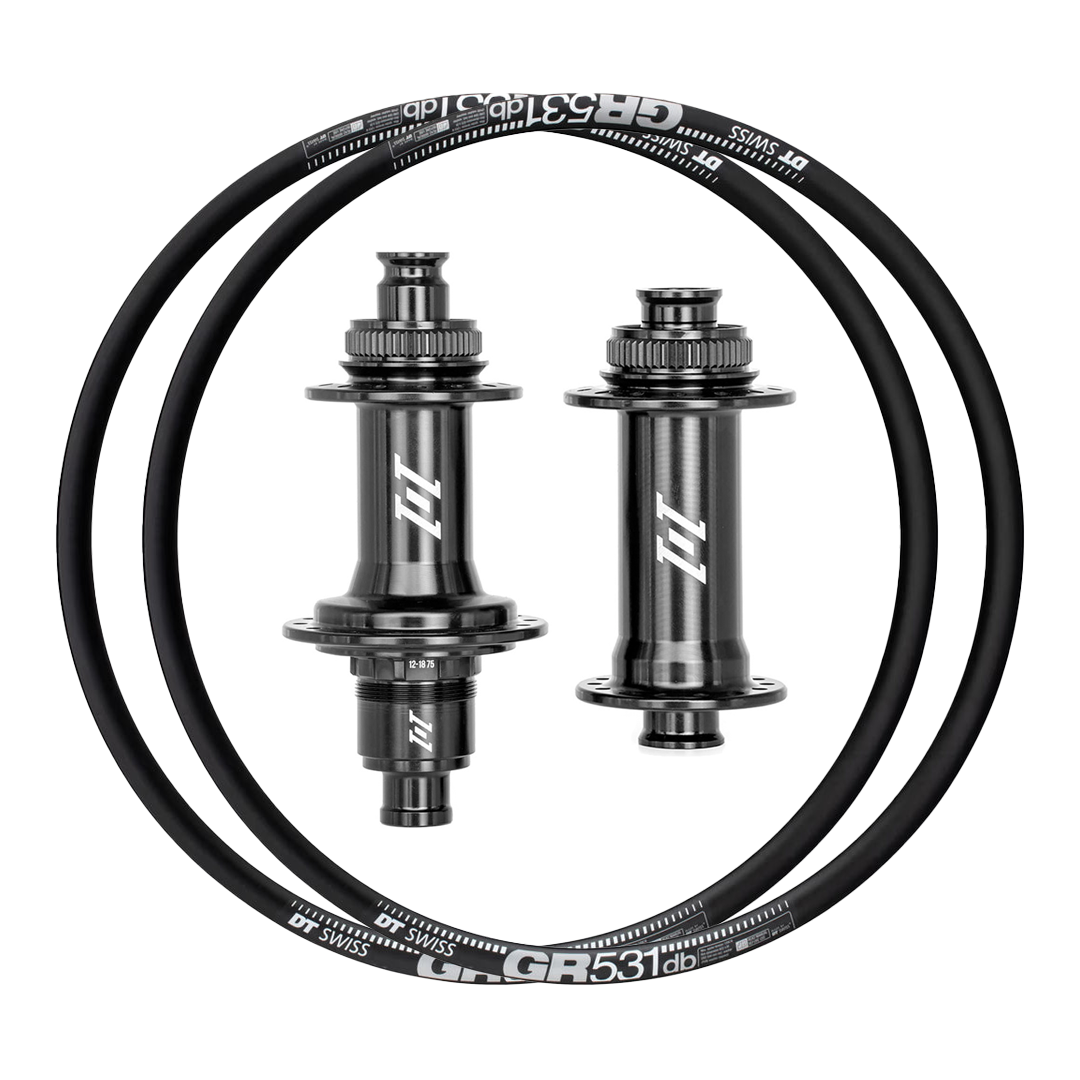 Industry Nine 1/1 + DT Swiss GR 531 Custom Alloy Gravel Wheels (Front+Rear)