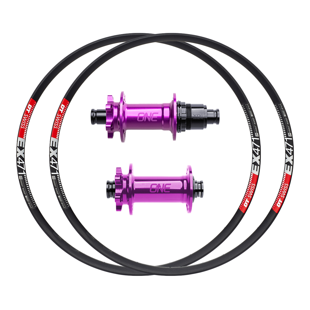 OneUp Hubs + DT Swiss EX 471 Custom Alloy Wheels (Front+Rear)