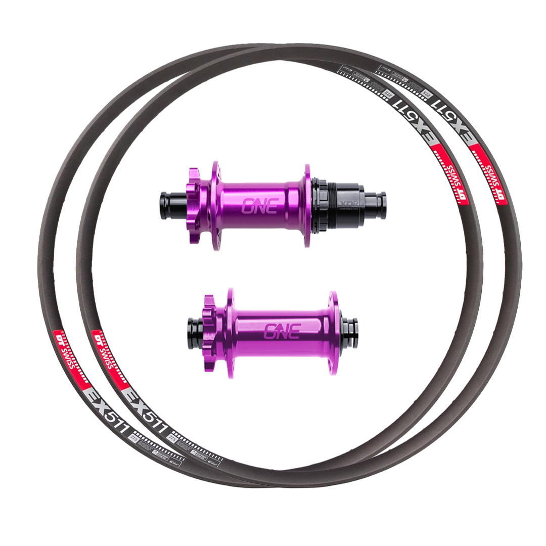 OneUp Hubs + DT Swiss EX 511 Custom Alloy Wheels (Front+Rear)