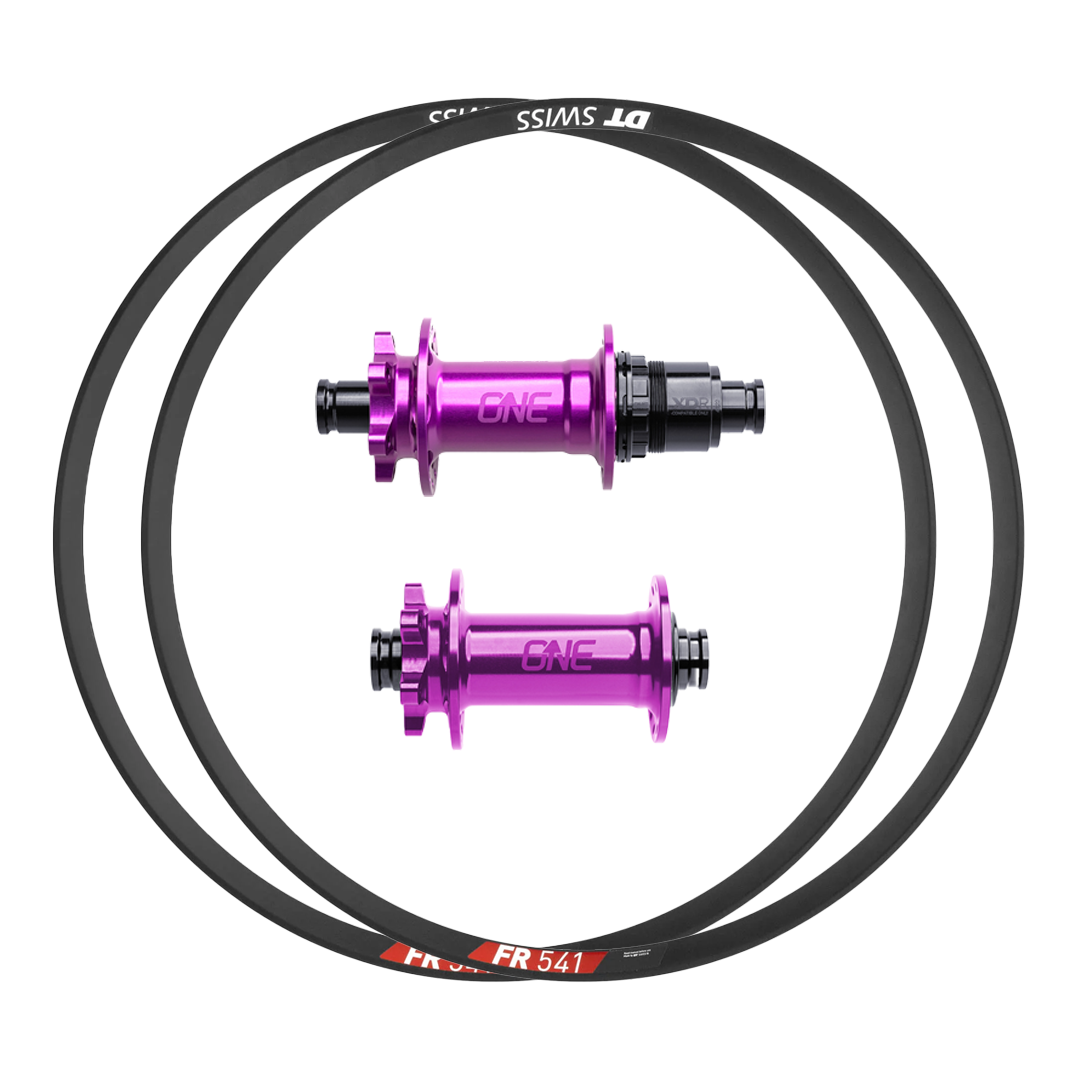 OneUp Hubs + DT Swiss FR 541 Custom Alloy Wheels (Front+Rear)