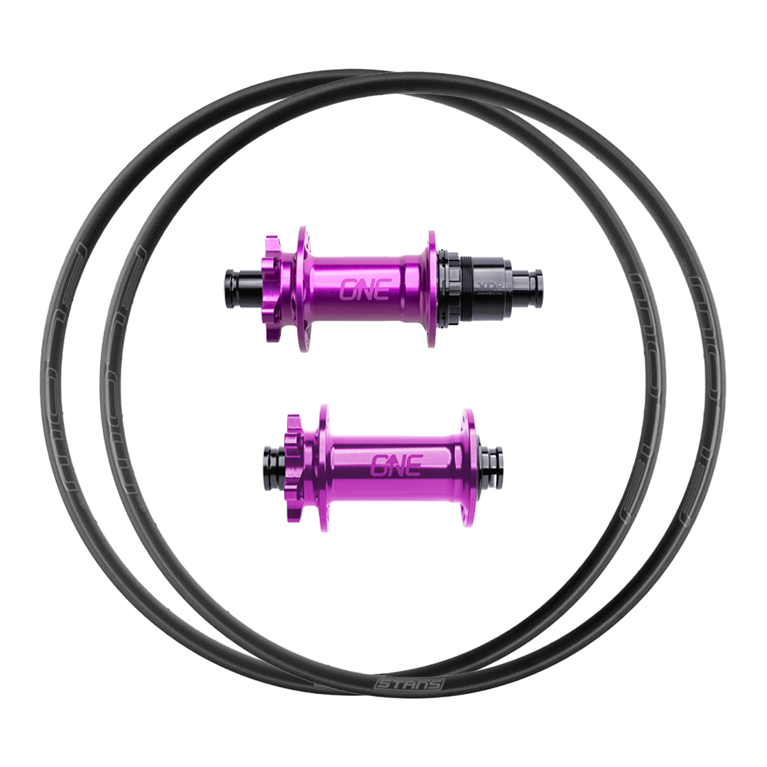 OneUp Hubs + Stan's No Tubes Flow Mk4 Custom Alloy Wheels (Front+Rear)