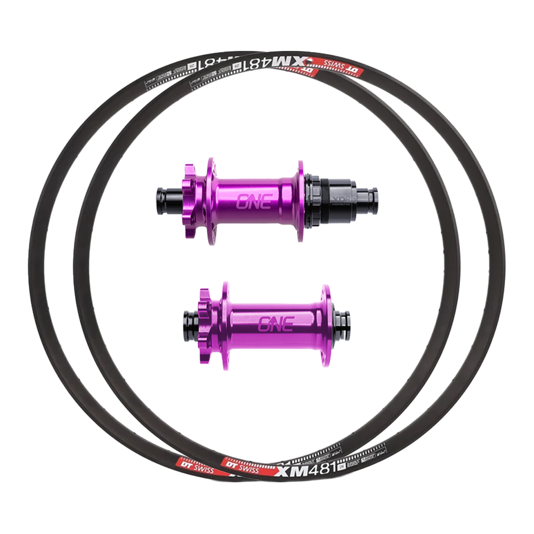 OneUp Hubs + DT Swiss XM 481 Custom Alloy Wheels (Front+Rear)