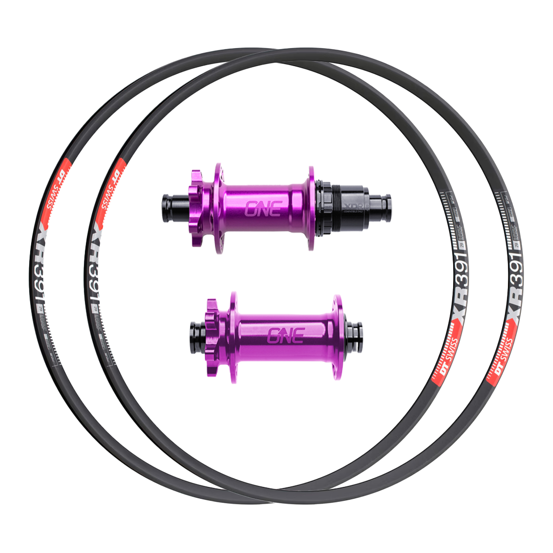 OneUp Hubs + DT Swiss XR 391 Custom Alloy Wheels (Front+Rear)