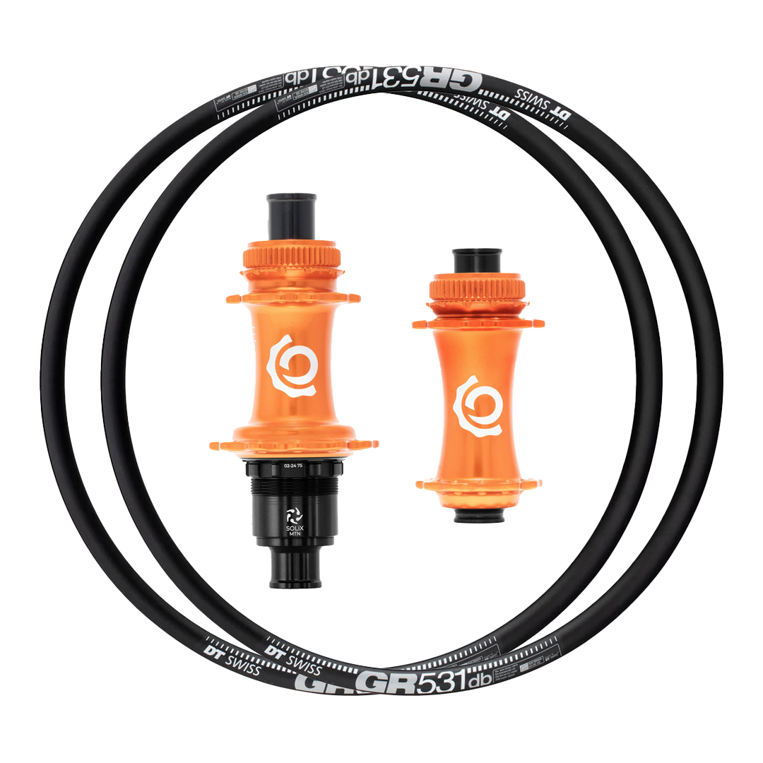 Industry Nine Solix + DT Swiss GR 531 Gravel Wheels (Front+Rear)
