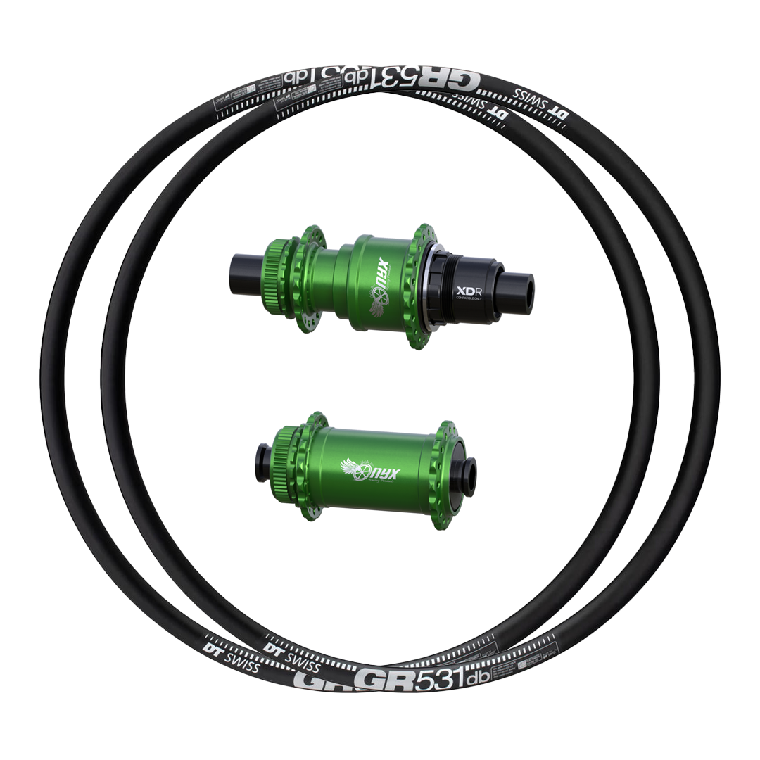 Onyx Vesper + DT Swiss GR 531 Custom Alloy Gravel Wheels (Front+Rear)