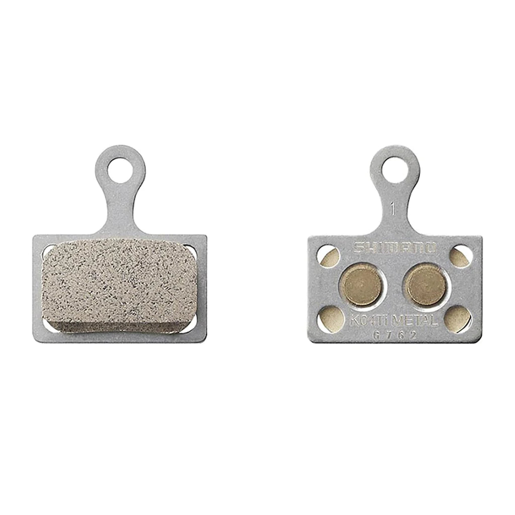 Shimano, K-Type, Disc Brake Pads, Shape: Shimano K-Type/L-Type, Metallic, Pair, IBPK04TIMXA