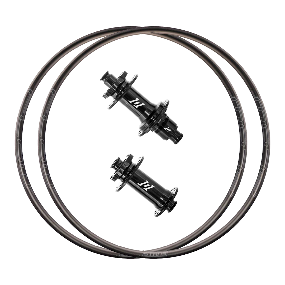 Industry Nine 1/1 + Stan's No Tubes Flow Ex3 Custom Alloy Wheels (Front+Rear)