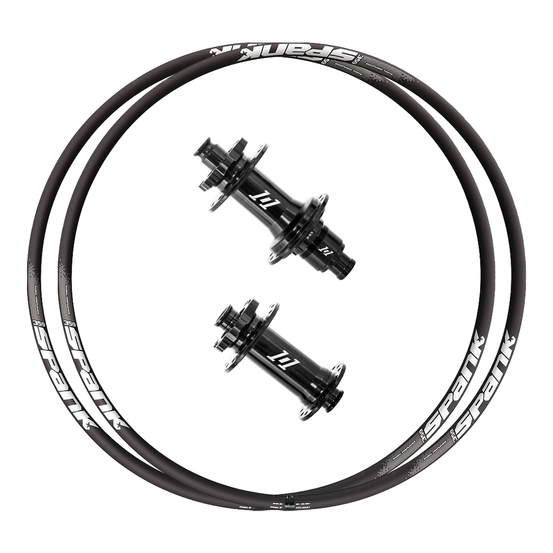 Industry Nine 1/1 + Spank 369 Custom Alloy Wheels (Front+Rear)