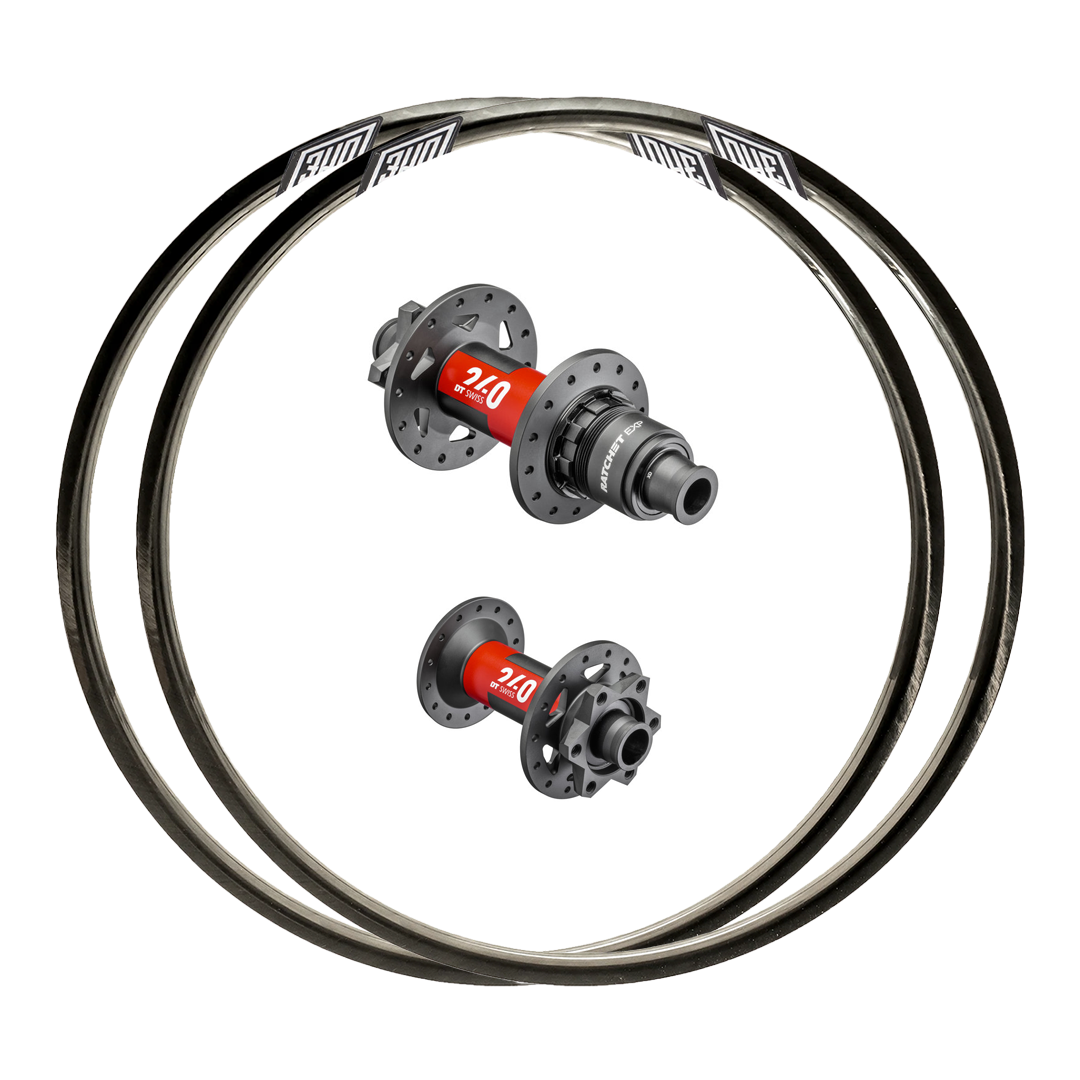 DT Swiss 240 EXP + We Are One Fuse Convergence Custom Carbon Wheels (Front+Rear)