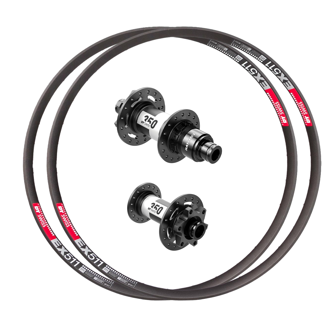 DT Swiss 350 + DT Swiss EX 511 Custom Alloy Wheels (Front+Rear)