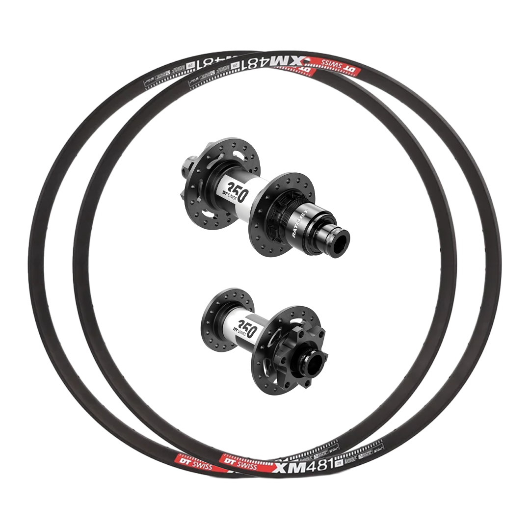 DT Swiss 350 or 350 DEG + DT Swiss XM 481 Custom Alloy Wheels (Front+Rear)