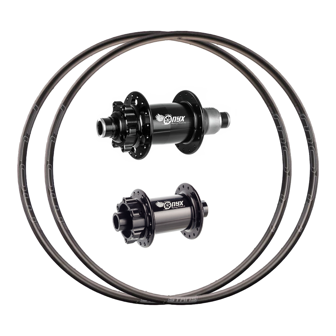 Onyx Classic + Stan's No Tubes Flow Ex3 Custom Alloy Wheels (Front+Rear)