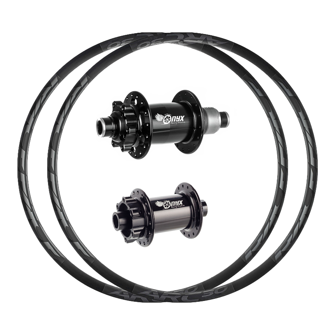 Onyx Classic + RaceFace ARC Offset 30 (Alloy) Custom Wheels (Front+Rear)