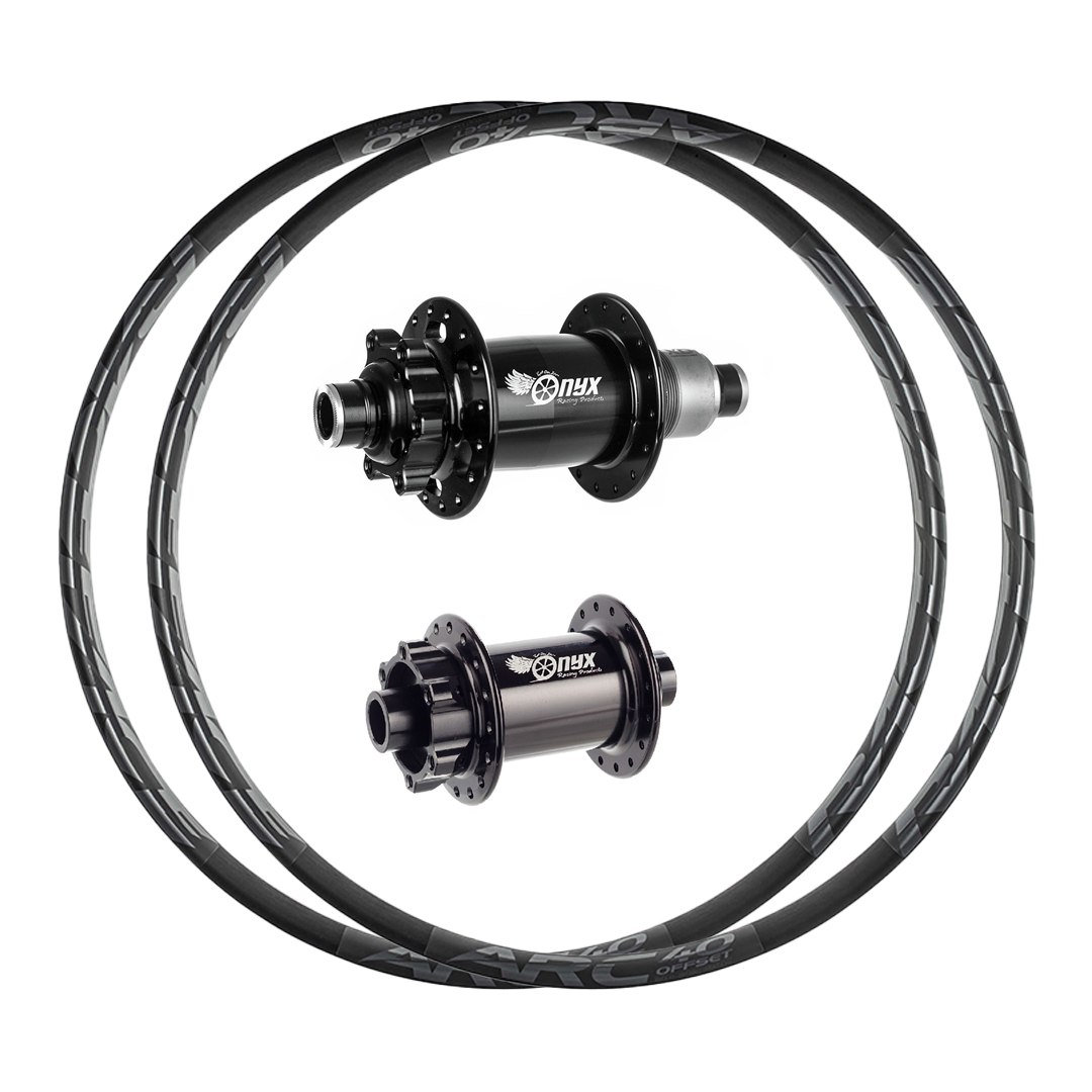 Onyx Classic + RaceFace ARC Offset 40 (Alloy) Custom Wheels (Front+Rear)