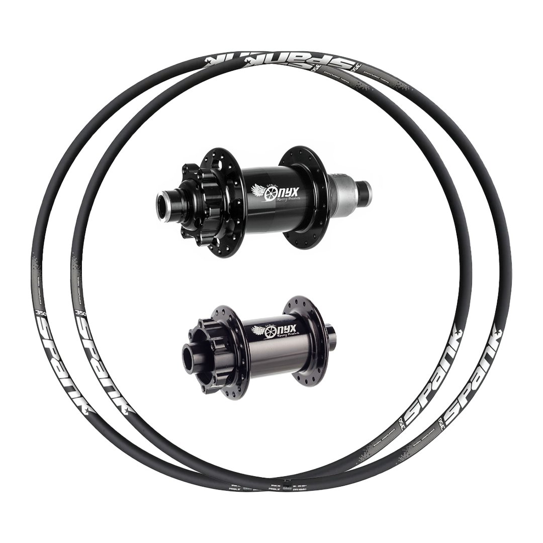 Onyx Classic + Spank 350 Custom Alloy Wheels (Front+Rear)