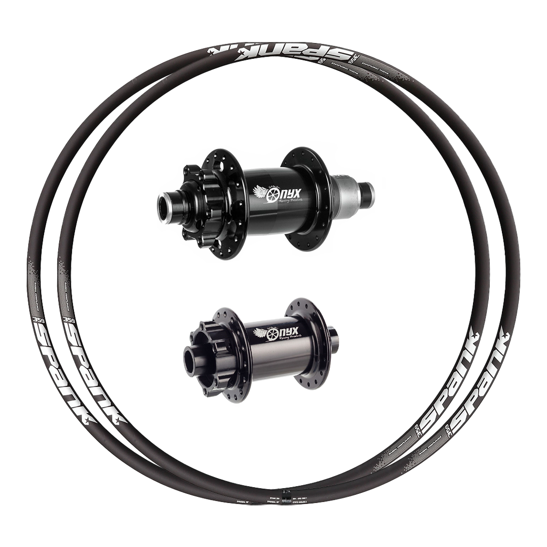 Onyx Classic + Spank 369 Custom Alloy Wheels (Front+Rear)