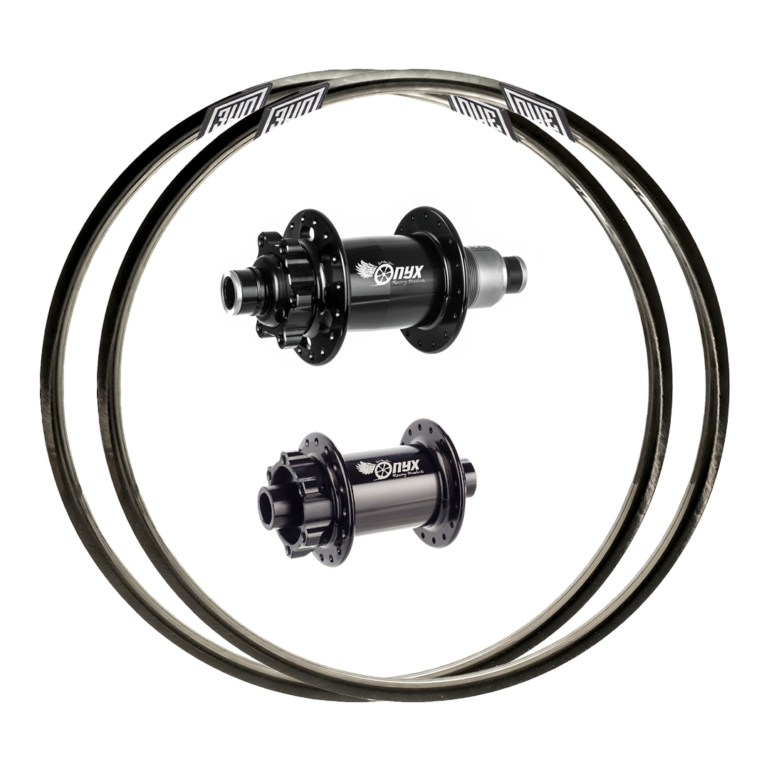 Onyx Classic + We Are One Fuse Convergence Custom Carbon Wheels (Front+Rear)