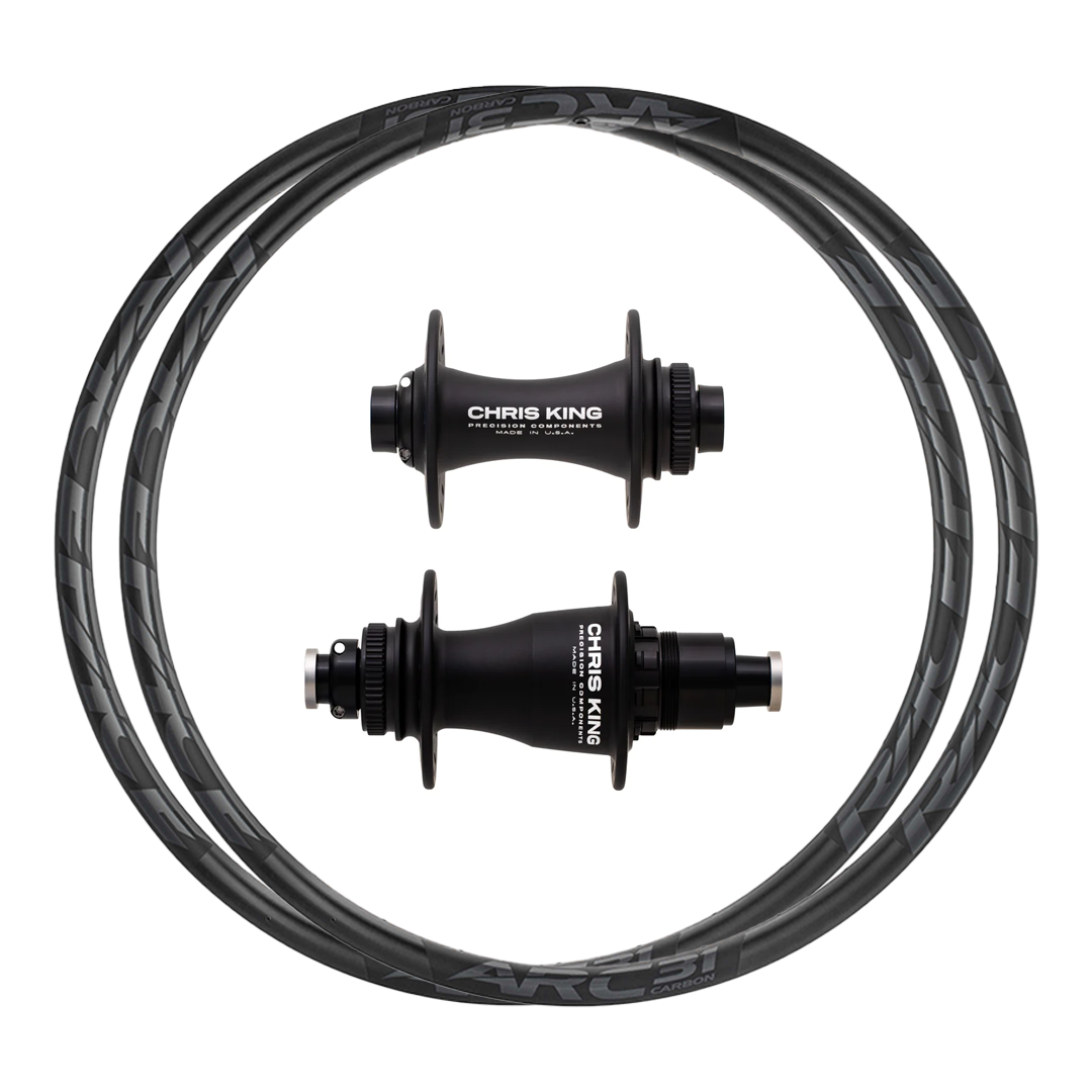 Chris King Hubs + RaceFace ARC 31 (Carbon) Custom Wheels (Front+Rear)