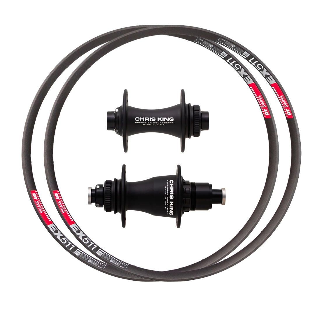 Chris King Hubs + DT Swiss EX 511 Custom Alloy Wheels (Front+Rear)