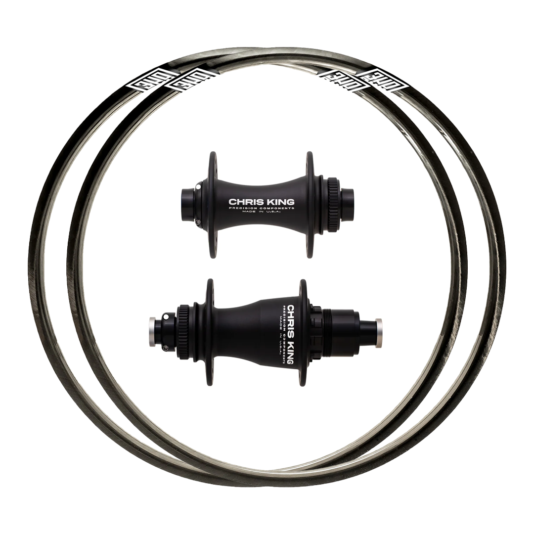 Chris King Hubs + We Are One Fuse Convergence Custom Carbon Wheels (Front+Rear)