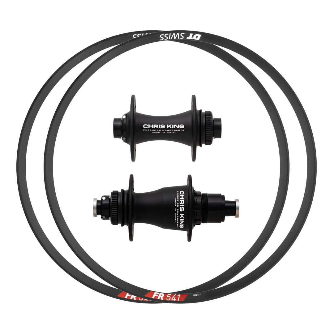 Chris King Hubs + DT Swiss FR 541 Custom Alloy Wheels (Front+Rear)