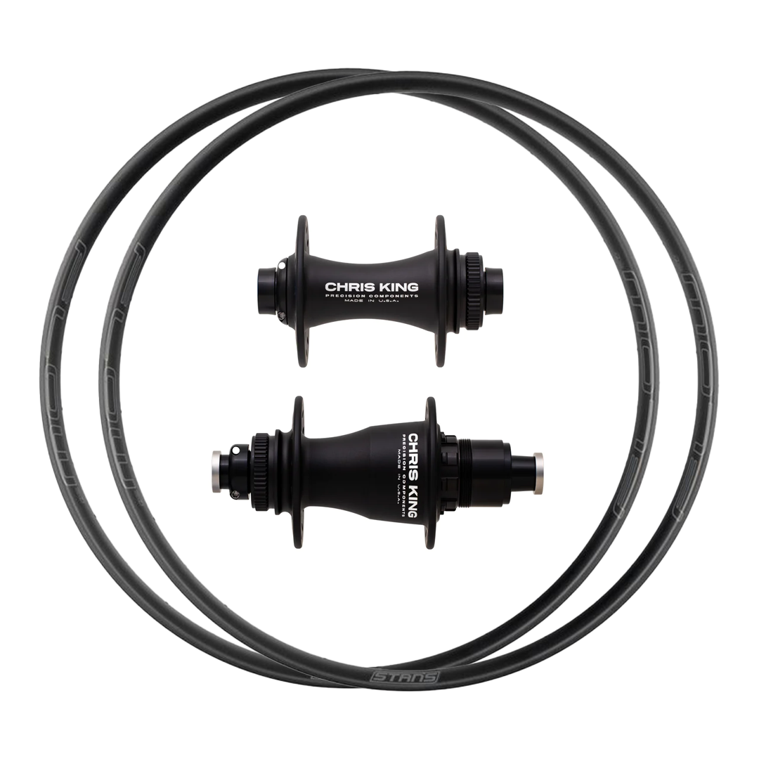 Chris King Hubs + Stan's No Tubes Flow Mk4 Custom Alloy Wheels (Front+Rear)