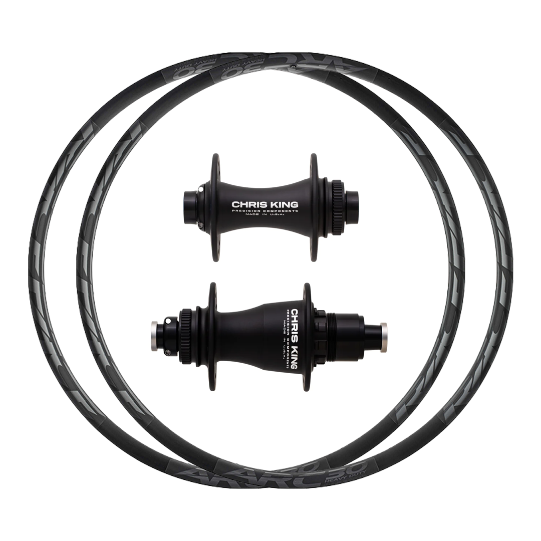 Chris King Hubs + RaceFace ARC Heavy Duty 30 (Alloy) Custom Wheels (Front+Rear)
