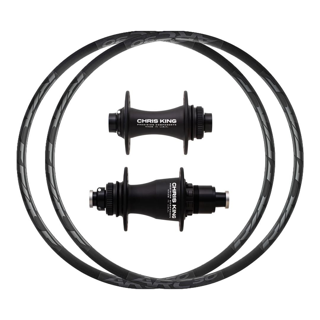 Chris King Hubs + RaceFace ARC Offset 30 (Alloy) Custom Wheels (Front+Rear)